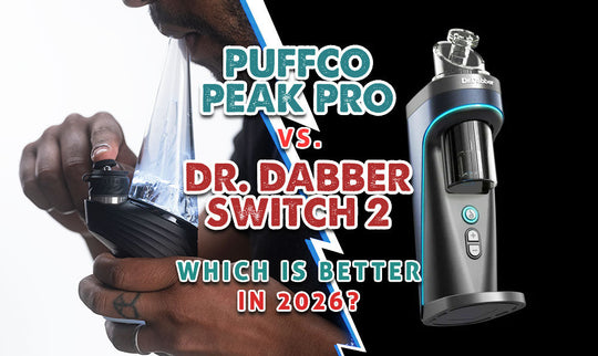 Puffco Peak Pro vs. Dr. Dabber Switch 2: Welches ist 2026 besser?