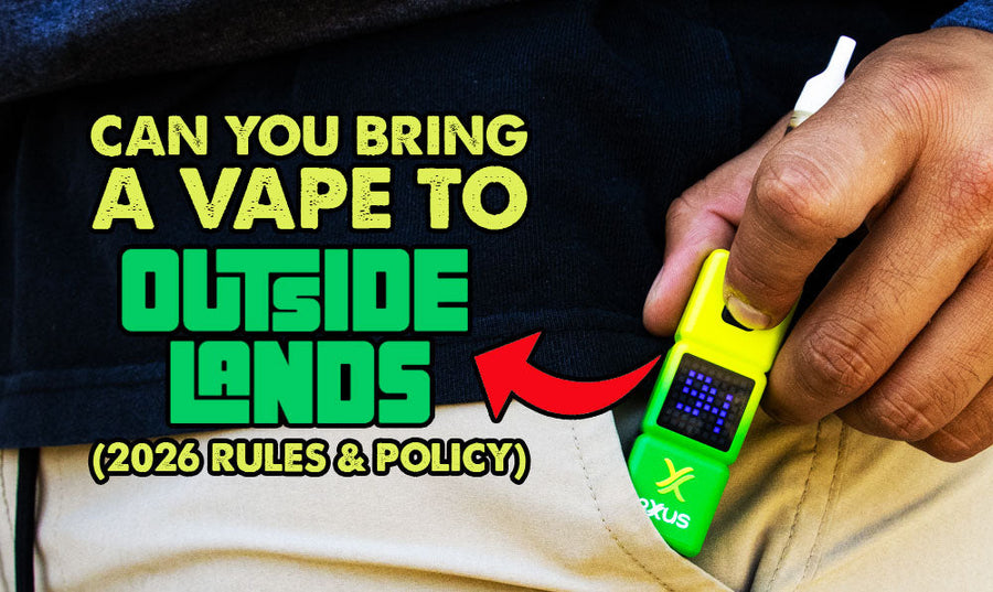 Darf man eine Vape mit zu Outside Lands nehmen? (Regeln und Richtlinien für 2026)