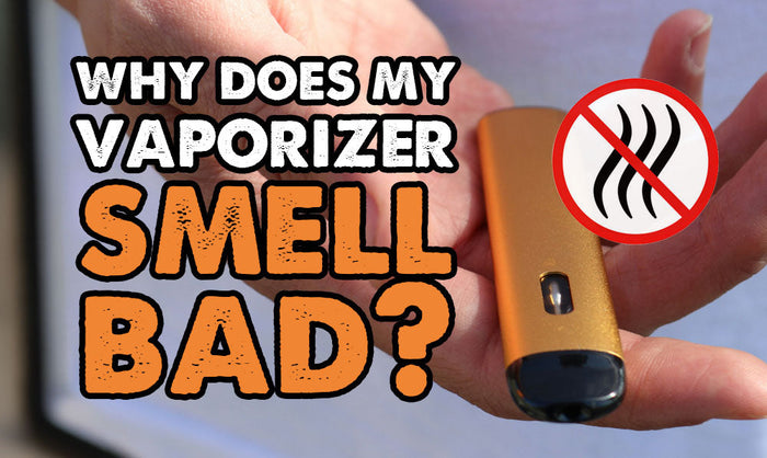 ¿Por qué mi vaporizador huele mal?