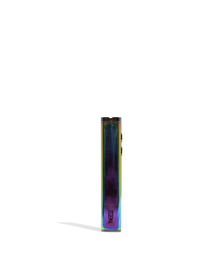 Full Color Wulf Mods Flat Mini 2.0 Variable Voltage Battery Back View on White Background