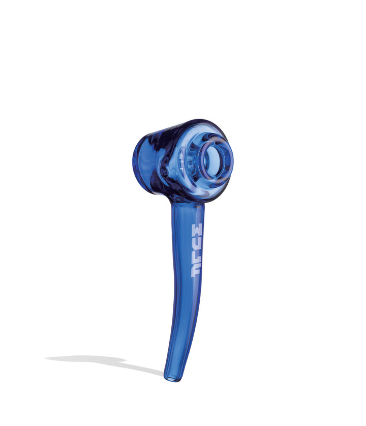 Blue side view Wulf Mods Hive Hand Pipe on white background